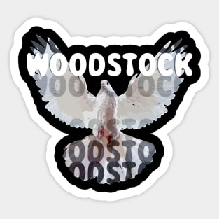 Woodstock 1969, best music ever Sticker